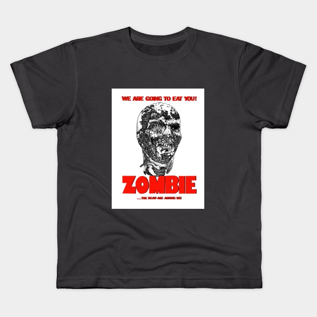 Zombie Kids T-Shirt by attackofthegiantants